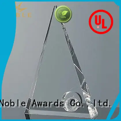 Noble Awards high-quality Noble Blank Crystal Trophy Award jade crystal For Gift 1