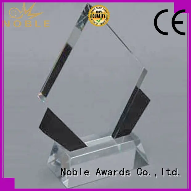 Noble Awards high-quality 2019 Noble Fantastic Clear No.1 Crystal Awards With Gift Box premium glass For Gift 1