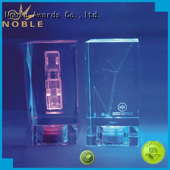 Noble Awards jade crystal Blank Crystal Trophy free sample For Gift 1