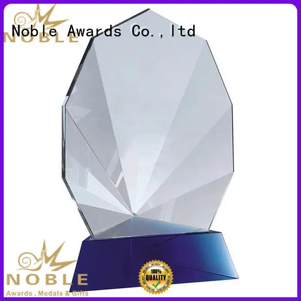 Noble Awards portable Crystal trophies free sample For Awards 1