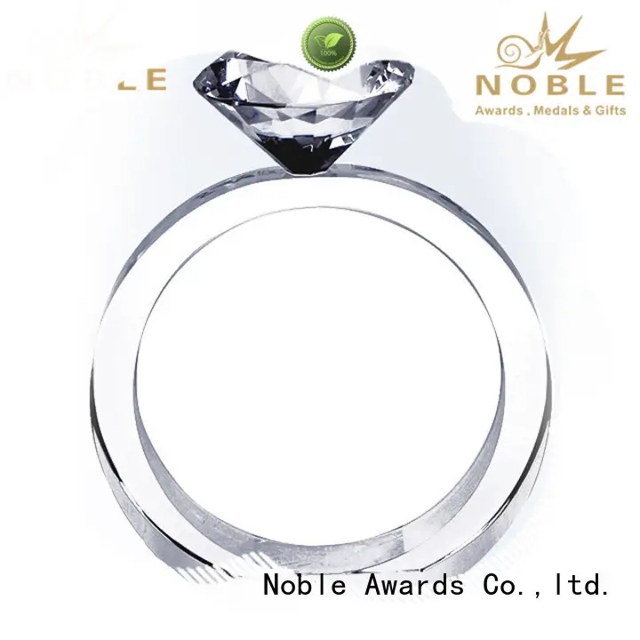Noble Awards at discount 2019 Noble Customized Blank Crystal Trophy For Company Sales Awards premium glass For Gift 1