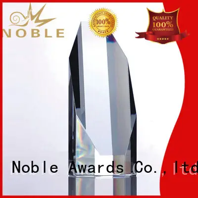 premium glass Blank Crystal Trophy OEM For Awards Noble Awards 1