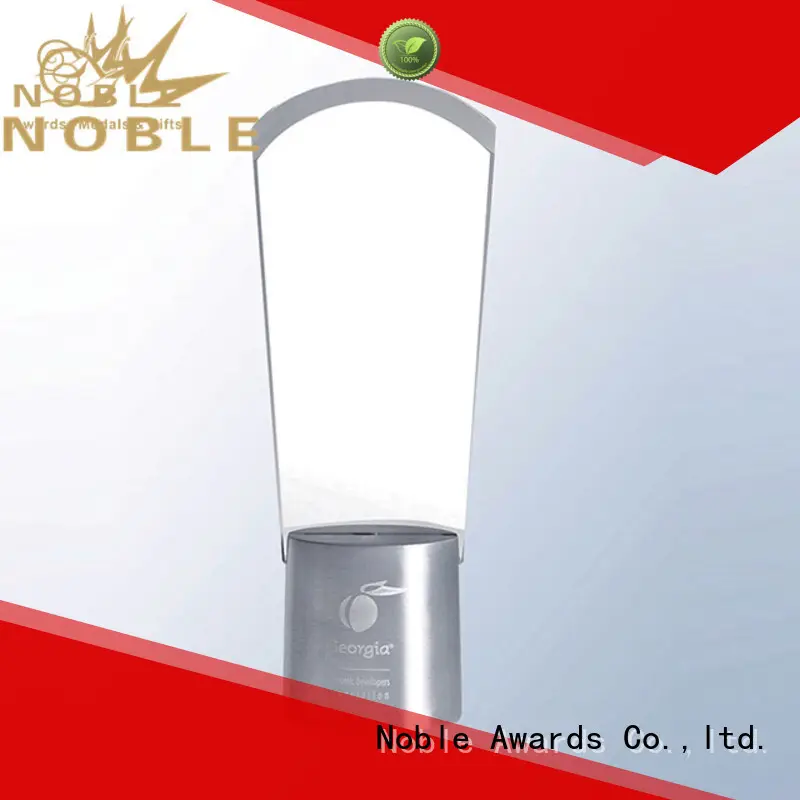 Noble Awards high-quality 2019 Noble Customized Blank Crystal Trophy For Company Sales Awards jade crystal For Awards 1