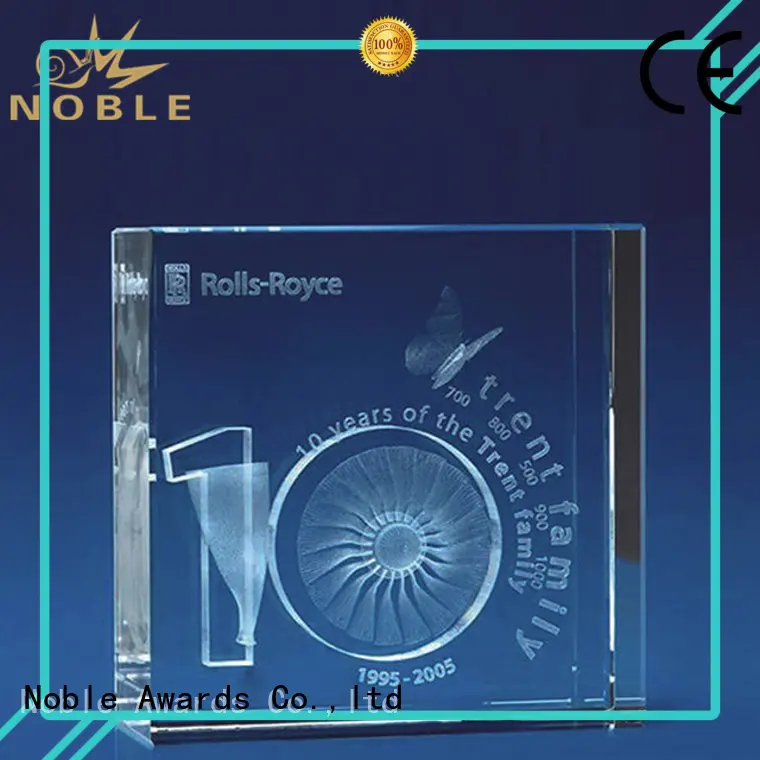 Noble Awards portable Blank Crystal Trophy supplier For Gift 1