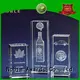 portable Crystal trophies premium glass bulk production For Sport games 1