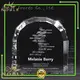 latest Crystal trophies premium glass customization For Sport games 1