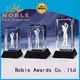 Noble Awards jade crystal Crystal Trophy Award free sample For Gift 1