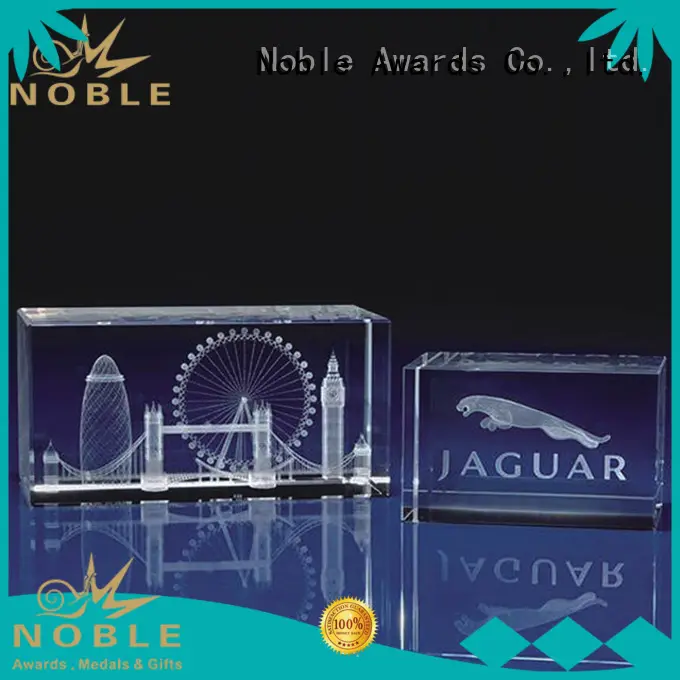 Noble Awards premium glass Blank Crystal Trophy customization For Sport games 1