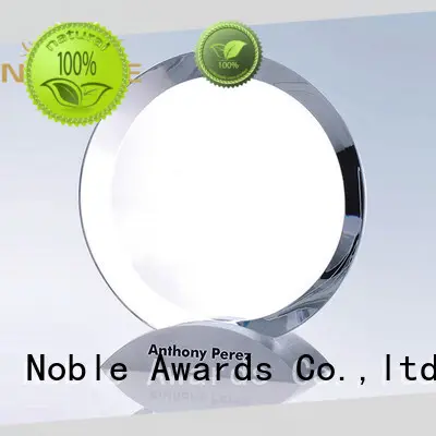 Noble Awards jade crystal Blank Crystal Trophy free sample For Awards 1
