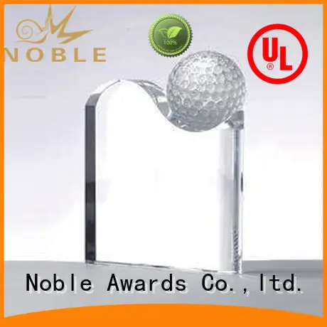 Noble Awards premium glass Blank Crystal Trophy get quote For Sport games 1