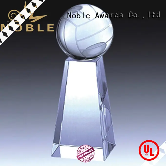 Noble Awards jade crystal Crystal trophies supplier For Sport games 1
