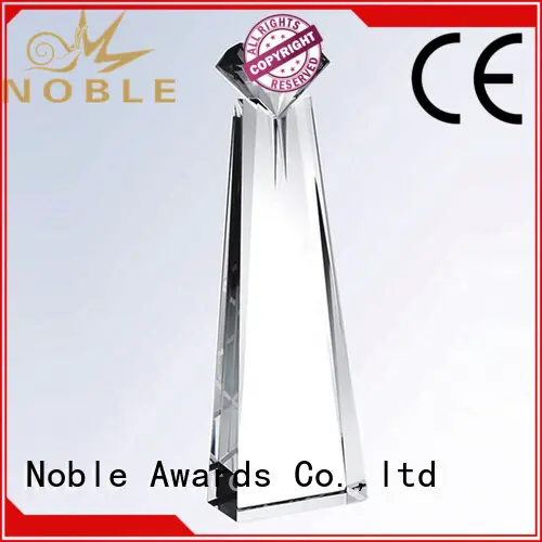 Noble Awards premium glass Blank Crystal Trophy for wholesale For Awards 1