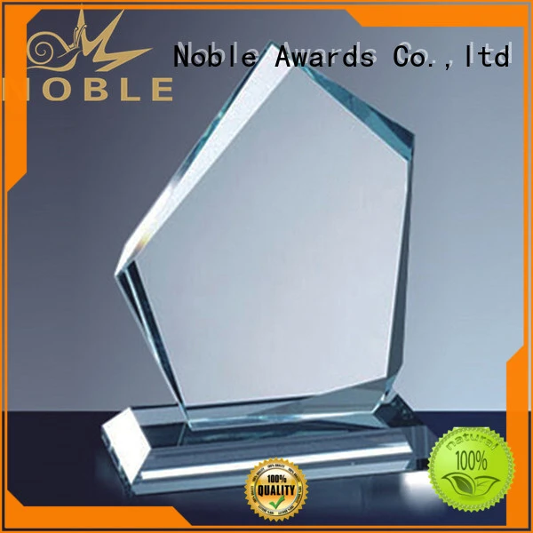 Noble Awards premium glass Blank Crystal Trophy free sample For Awards 1