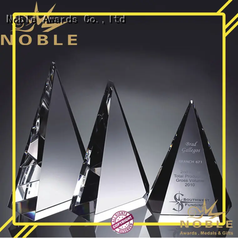 solid mesh Crystal trophies jade crystal OEM For Awards 1