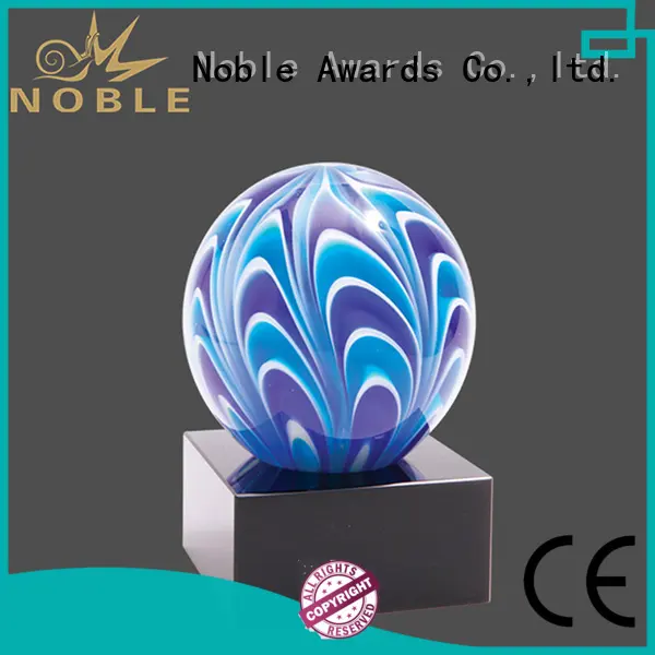 Noble Awards glass Art Craft glass trophies supplier For Gift 1