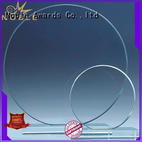 Noble Awards portable Blank Crystal Trophy for wholesale For Awards 1