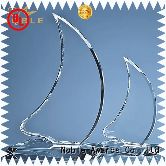 Noble Awards premium glass Blank Crystal Trophy free sample For Awards1 1