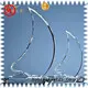 Noble Awards premium glass Blank Crystal Trophy free sample For Awards1 1