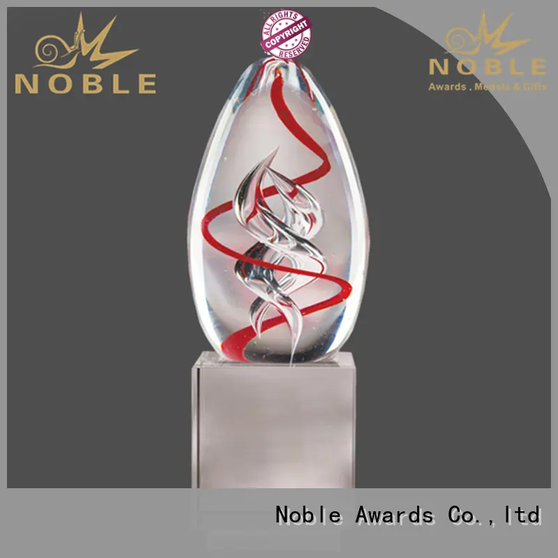 Noble Awards crystal Art Craft glass trophies customization For Gift 1