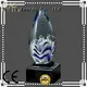 Noble Awards glass Art glass trophies OEM For Sport games 1