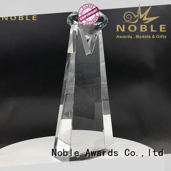 Noble Awards solid mesh Crystal Trophy Award bulk production For Awards 1