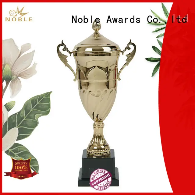 Noble Awards K9 Crystal Personalized Metal trophies with Gift Box For Sport games 1