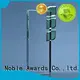 Noble Awards transparent personalized glass gifts with Gift Box For Sport games 1