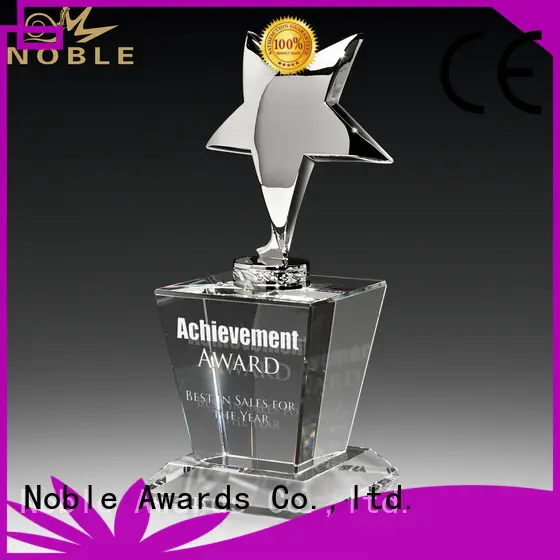Noble Awards latest Personalized Metal trophies with Gift Box For Gift 1