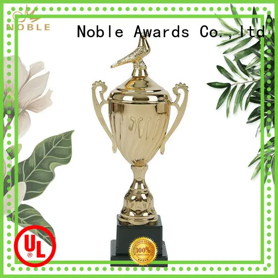 Noble Awards solid mesh Metal trophies with Gift Box For Gift 1