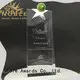 solid mesh Crystal trophies jade crystal bulk production For Awards 1