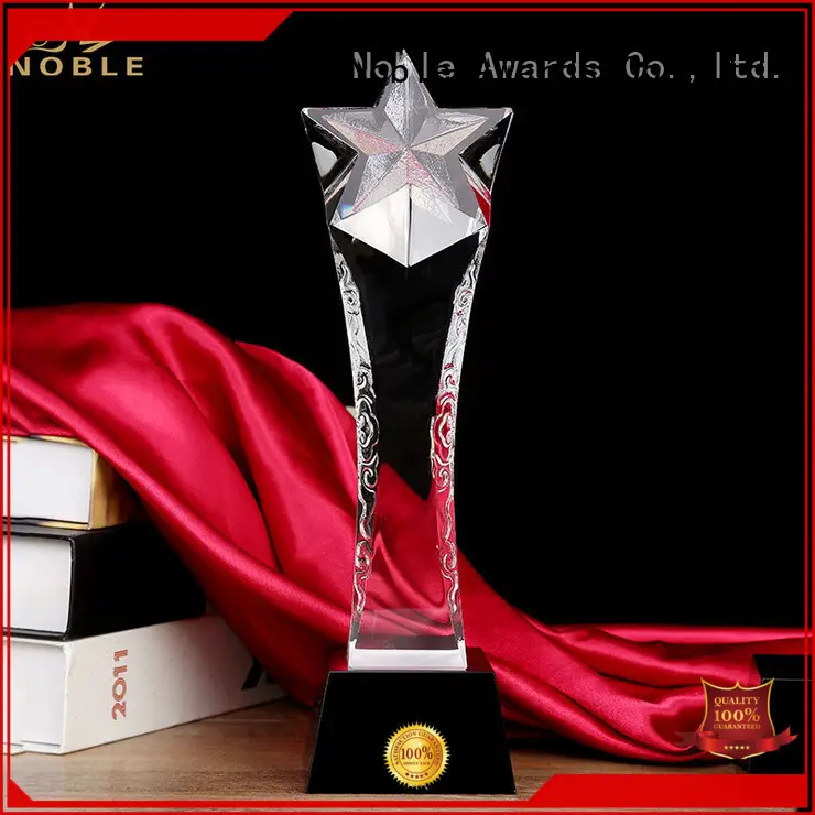 Noble Awards jade crystal Blank Crystal Trophy OEM For Sport games 1