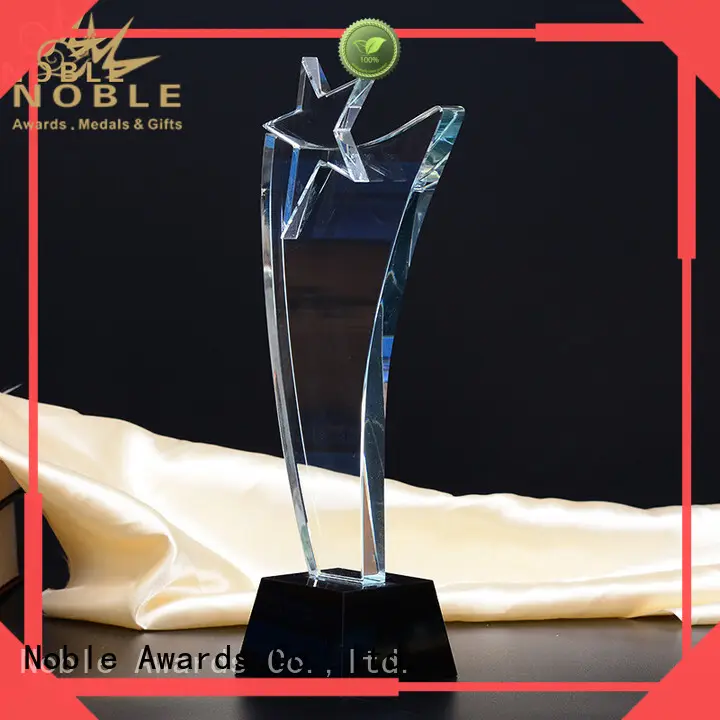 Noble Awards portable Crystal trophies ODM For Gift 1