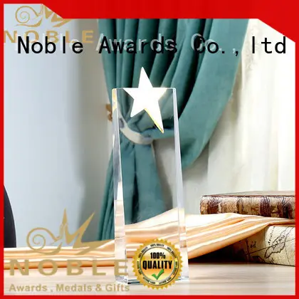 Noble Awards premium glass Crystal trophies for wholesale For Gift 1