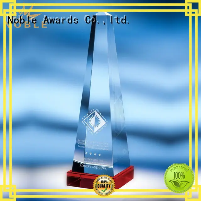 Noble Awards jade crystal Blank Crystal Trophy buy now For Sport games 1