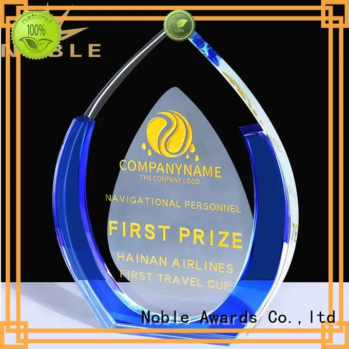 portable Blank Crystal Trophy premium glass customization For Sport games 1