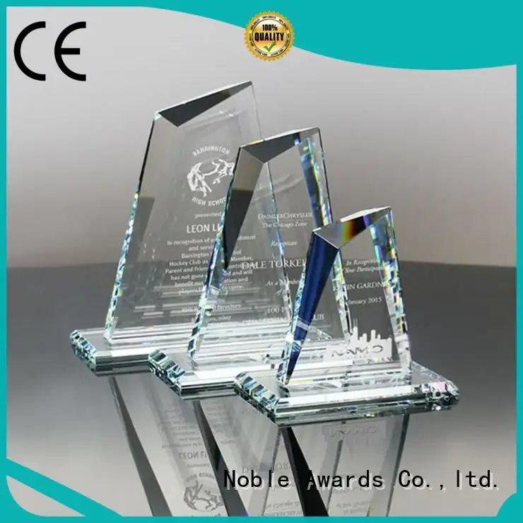 Noble Awards premium glass Crystal trophies get quote For Gift2 1