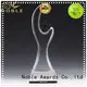Noble Awards premium glass Crystal trophies free sample For Sport games 1