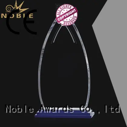 Noble Awards portable Crystal Trophy Award supplier For Sport games 1