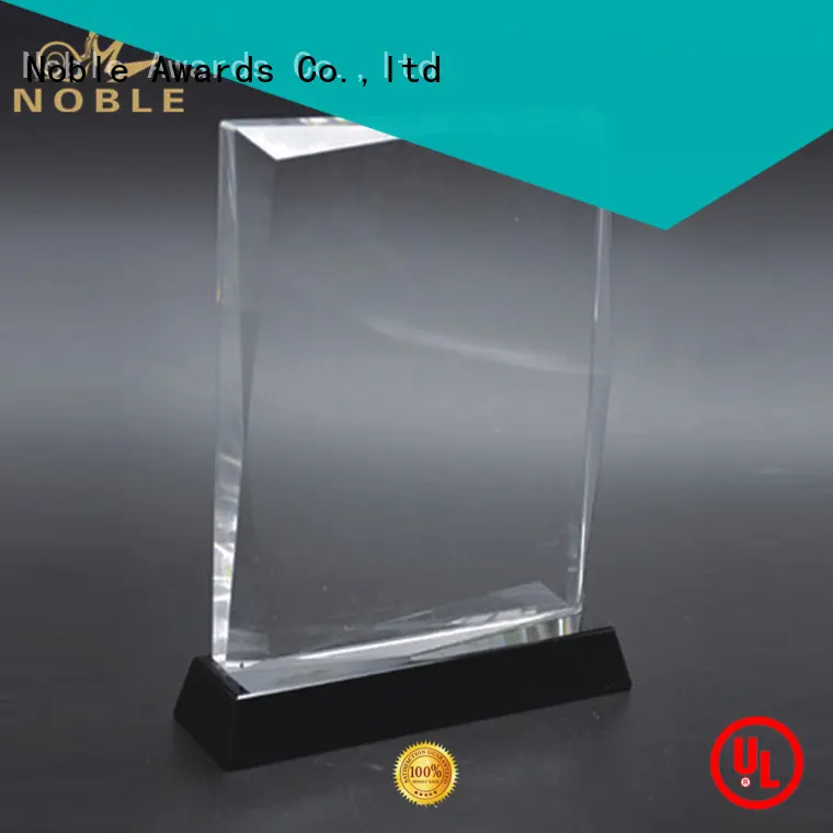 Noble Awards premium glass Crystal Trophy Award ODM For Gift 1