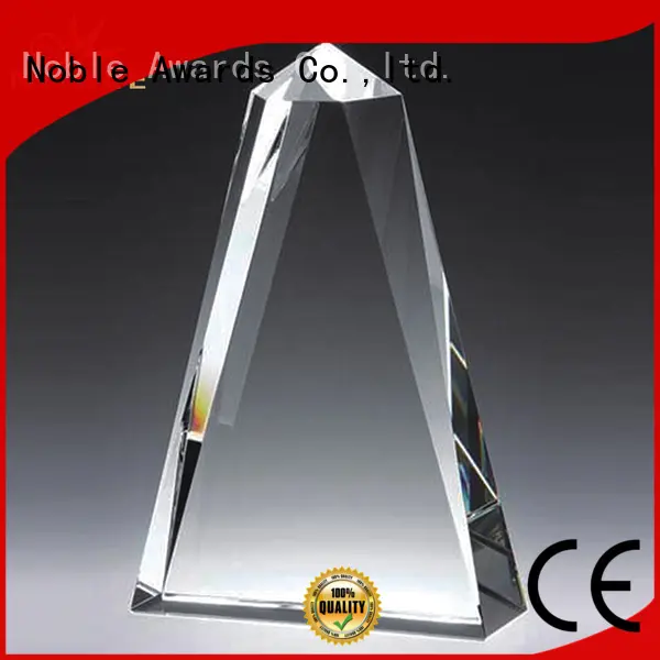 Noble Awards premium glass Crystal Trophy Award supplier For Gift1 1