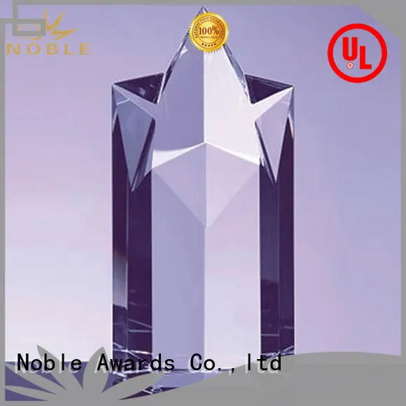 Noble Awards solid mesh Crystal Trophy Award bulk production For Gift 1
