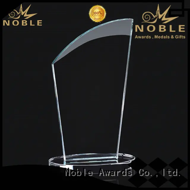Noble Awards premium glass Crystal Trophy Award get quote For Sport games1 1