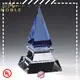 solid mesh Blank Crystal Trophy jade crystal bulk production For Awards 1