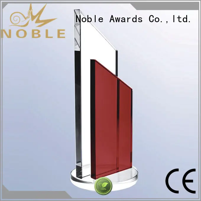 Noble Awards premium glass Crystal trophies OEM For Gift 1