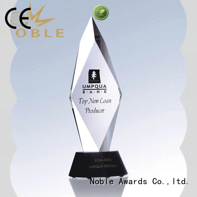 latest Crystal Trophy Award premium glass OEM For Sport games 1