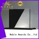 Noble Awards premium glass Blank Crystal Trophy free sample For Gift 1