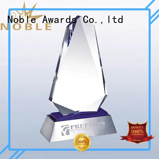 Noble Awards premium glass Crystal Trophy Award customization For Sport games 1