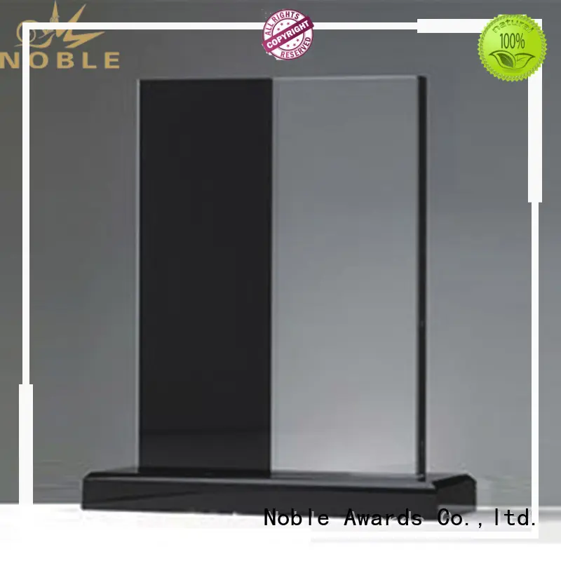 Noble Awards premium glass Crystal Trophy Award supplier For Sport games 1
