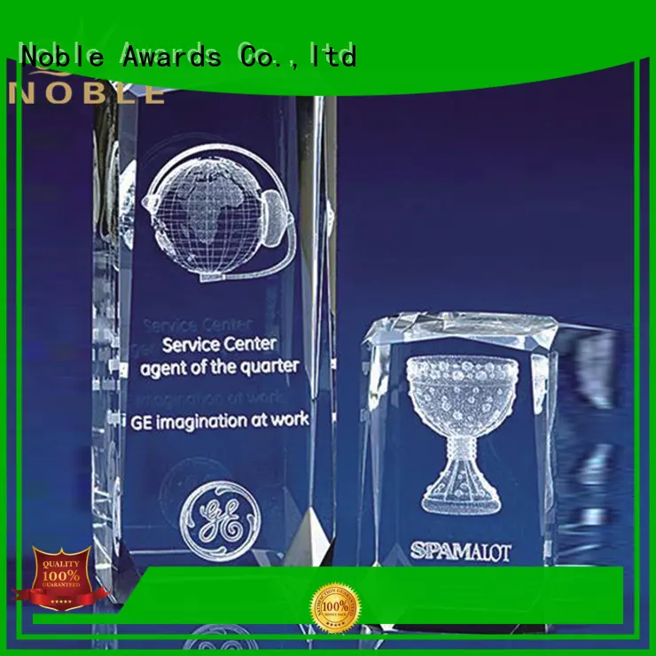 Noble Awards jade crystal Blank Crystal Trophy for wholesale For Sport games 1