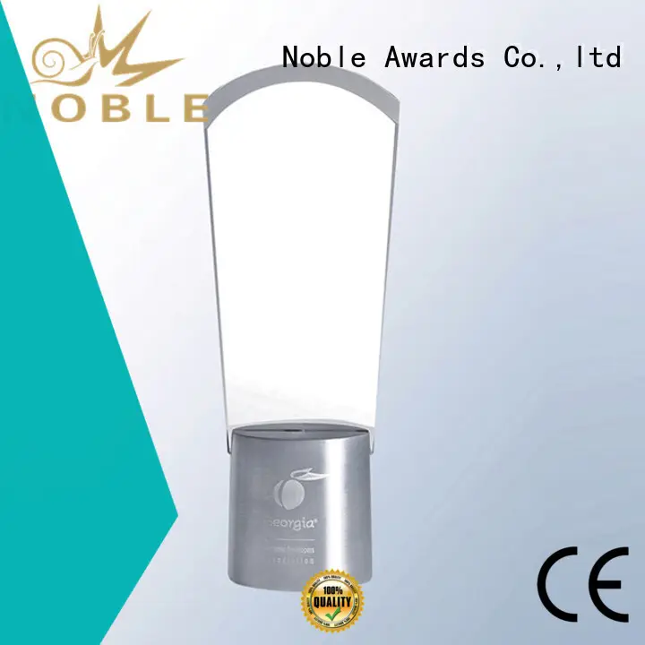 Noble Awards premium glass Crystal trophies get quote For Gift4 1